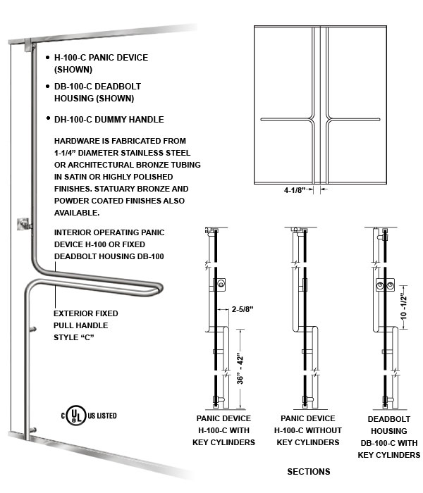 Crl   Blumcraft Architectural Glass Doors, Panic Devices, Display Doors 